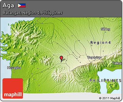 Physical 3D Map of Aga