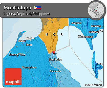Political Map of Muntinlupa