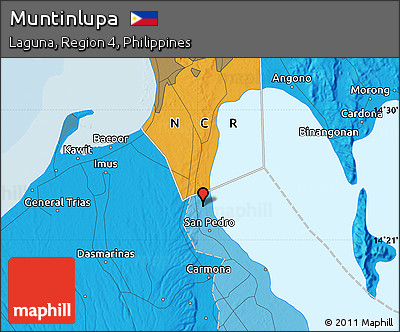 Political Map of Muntinlupa
