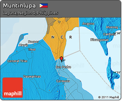 Political Map of Muntinlupa