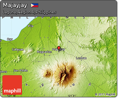 Physical Map of Majayjay