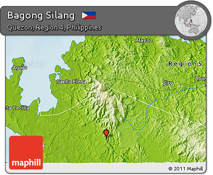Physical 3D Map of Bagong Silang