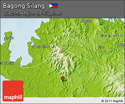 Physical 3D Map of Bagong Silang