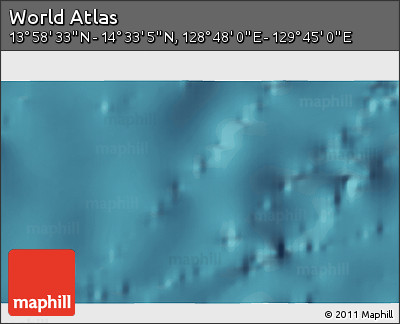 Satellite 3D Map of the Area around 14° 15' 49" N, 129° 16' 30" E