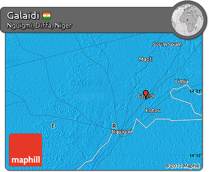 Political Map of Galaïdi