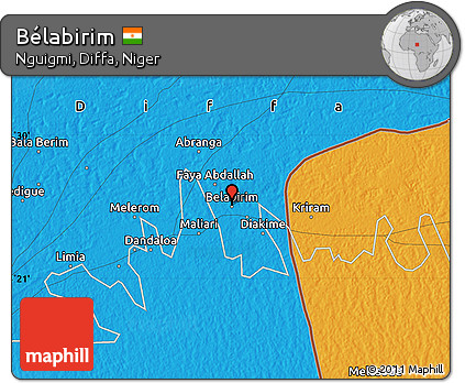 Political Map of Bélabirim