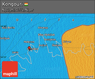 Political Map of Kongouri