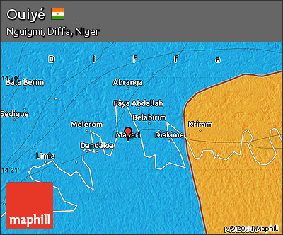 Political Map of Ouiyé