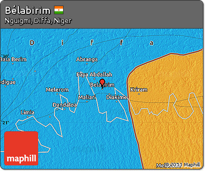 Political Map of Bélabirim