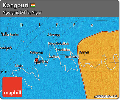 Political Map of Kongouri