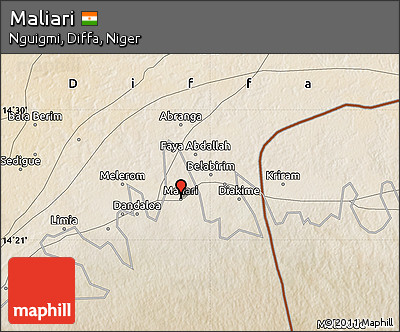 Satellite Map of Maliari
