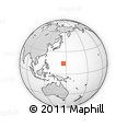 Outline Map of the Area around 14° 15' 49" N, 146° 16' 30" E, rectangular outline