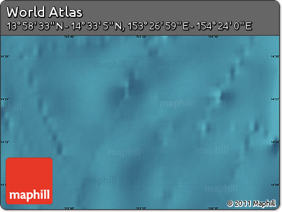 Satellite Map of the Area around 14° 15' 49" N, 153° 55' 30" E