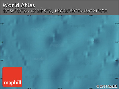 Satellite Map of the Area around 14° 15' 49" N, 153° 55' 30" E