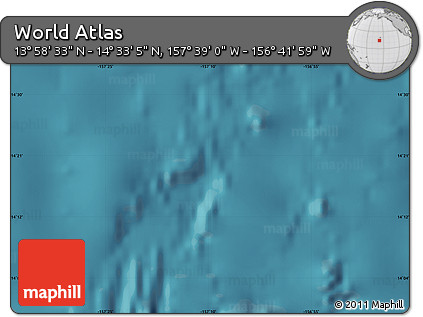 Satellite Map of the Area around 14° 15' 49" N, 157° 10' 30" W