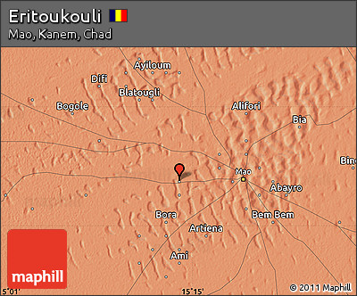 Political Map of Eritoukouli