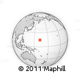 Outline Map of the Area around 14° 15' 49" N, 162° 25' 30" E, rectangular outline