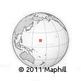 Outline Map of the Area around 14° 15' 49" N, 167° 31' 30" E, rectangular outline