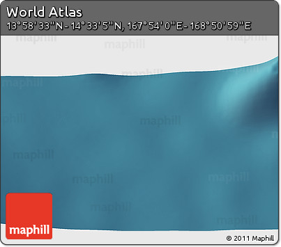 Satellite 3D Map of the Area around 14° 15' 49" N, 168° 22' 30" E