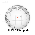 Outline Map of the Area around 14° 15' 49" N, 170° 46' 30" W, rectangular outline