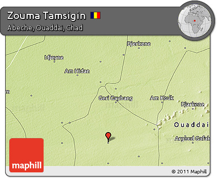 Physical 3D Map of Zouma Tamsigin