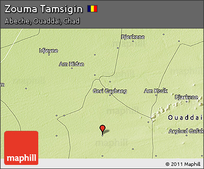 Physical 3D Map of Zouma Tamsigin