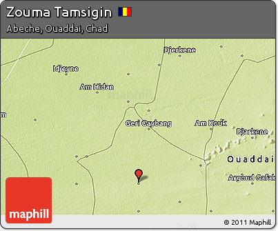 Physical 3D Map of Zouma Tamsigin