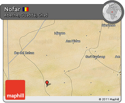 Satellite 3D Map of Nofar
