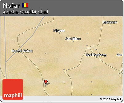Satellite 3D Map of Nofar