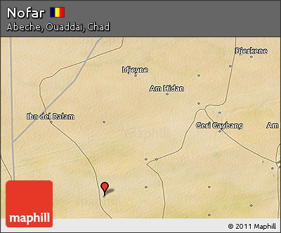 Satellite 3D Map of Nofar