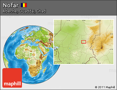 Physical Location Map of Nofar
