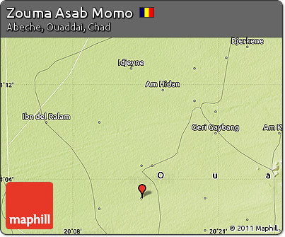 Physical Map of Zouma Asab Momo