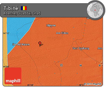 Political Map of Tibiné
