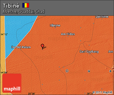 Political Map of Tibiné