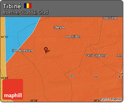 Political Map of Tibiné