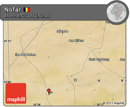 Satellite Map of Nofar