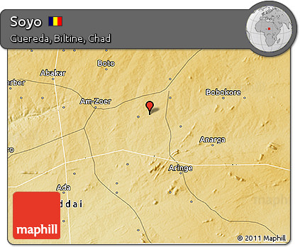 Physical 3D Map of Soyo