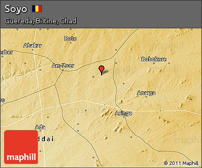 Physical 3D Map of Soyo
