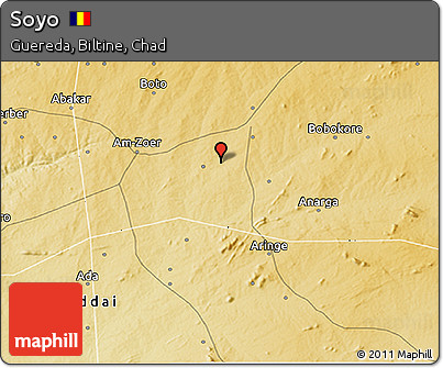 Physical 3D Map of Soyo