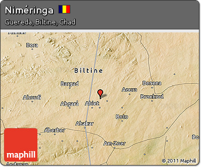 Satellite 3D Map of Niméringa