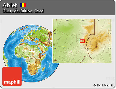 Physical Location Map of Abiet