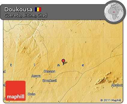 Physical Map of Doukousa