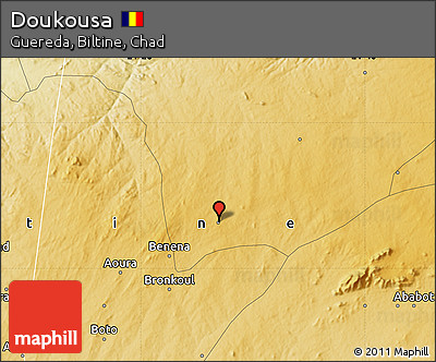 Physical Map of Doukousa