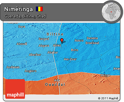 Political Panoramic Map of Niméringa