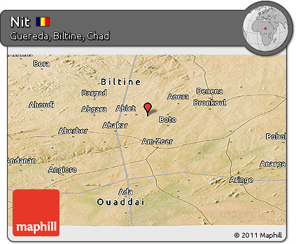 Satellite Panoramic Map of Nit