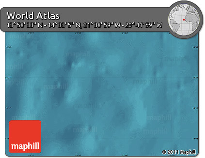 Satellite Map of the Area around 14° 15' 49" N, 21° 10' 29" W
