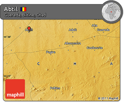 Physical Map of Abtil