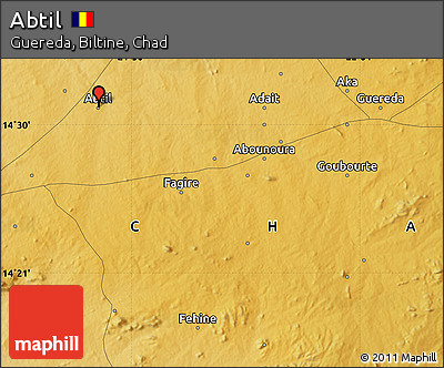 Physical Map of Abtil
