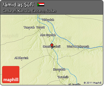 Physical Map of Ḩāmid Aş Şūfī