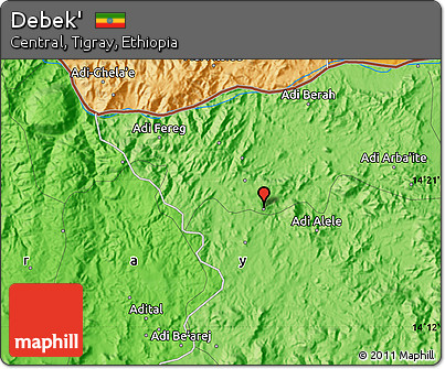 Political Map of Debek'